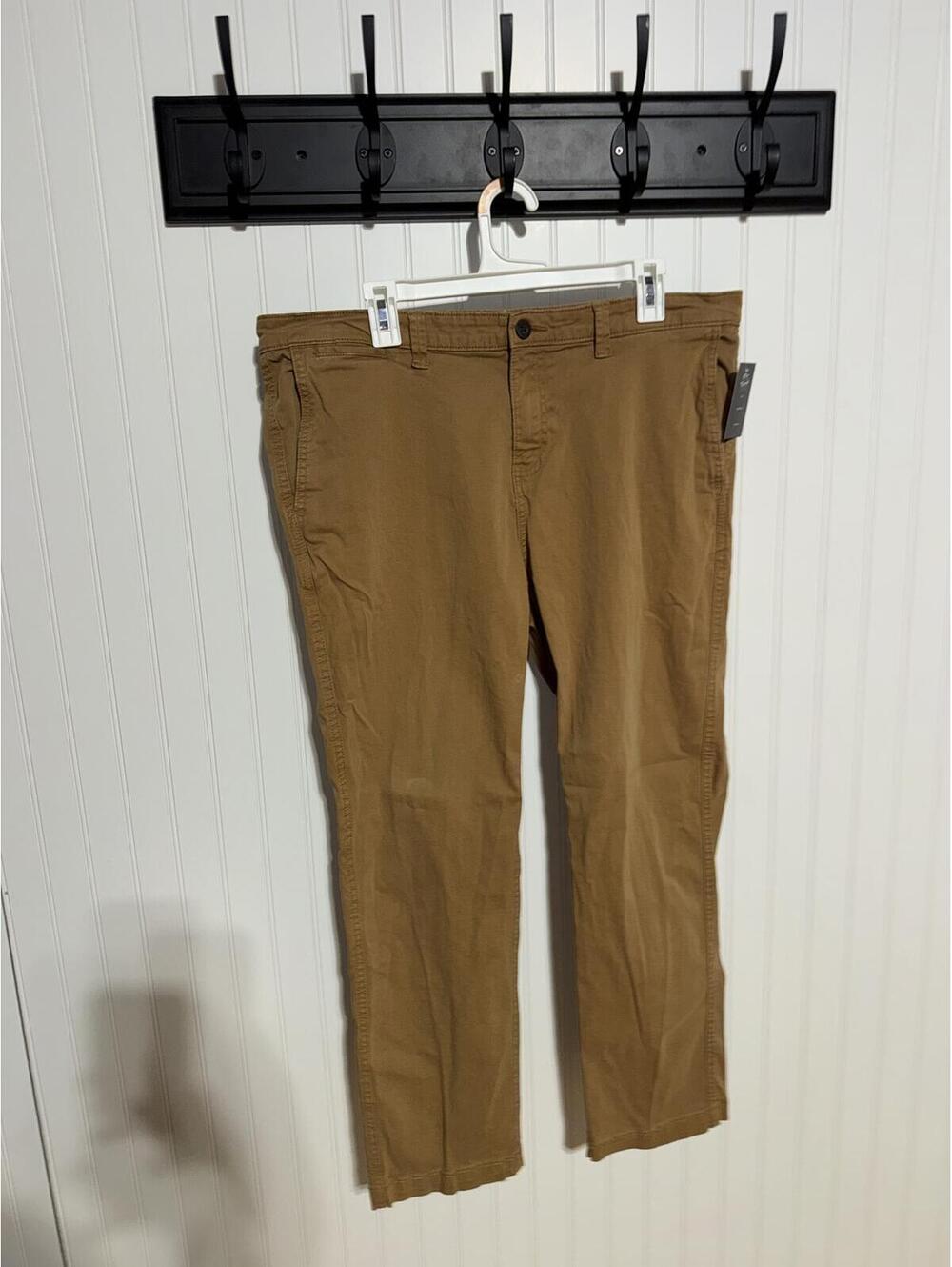 George Slim Fit Khaki Pants Size 38x30